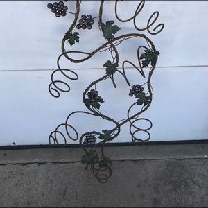 6 bottle hanging wine rack